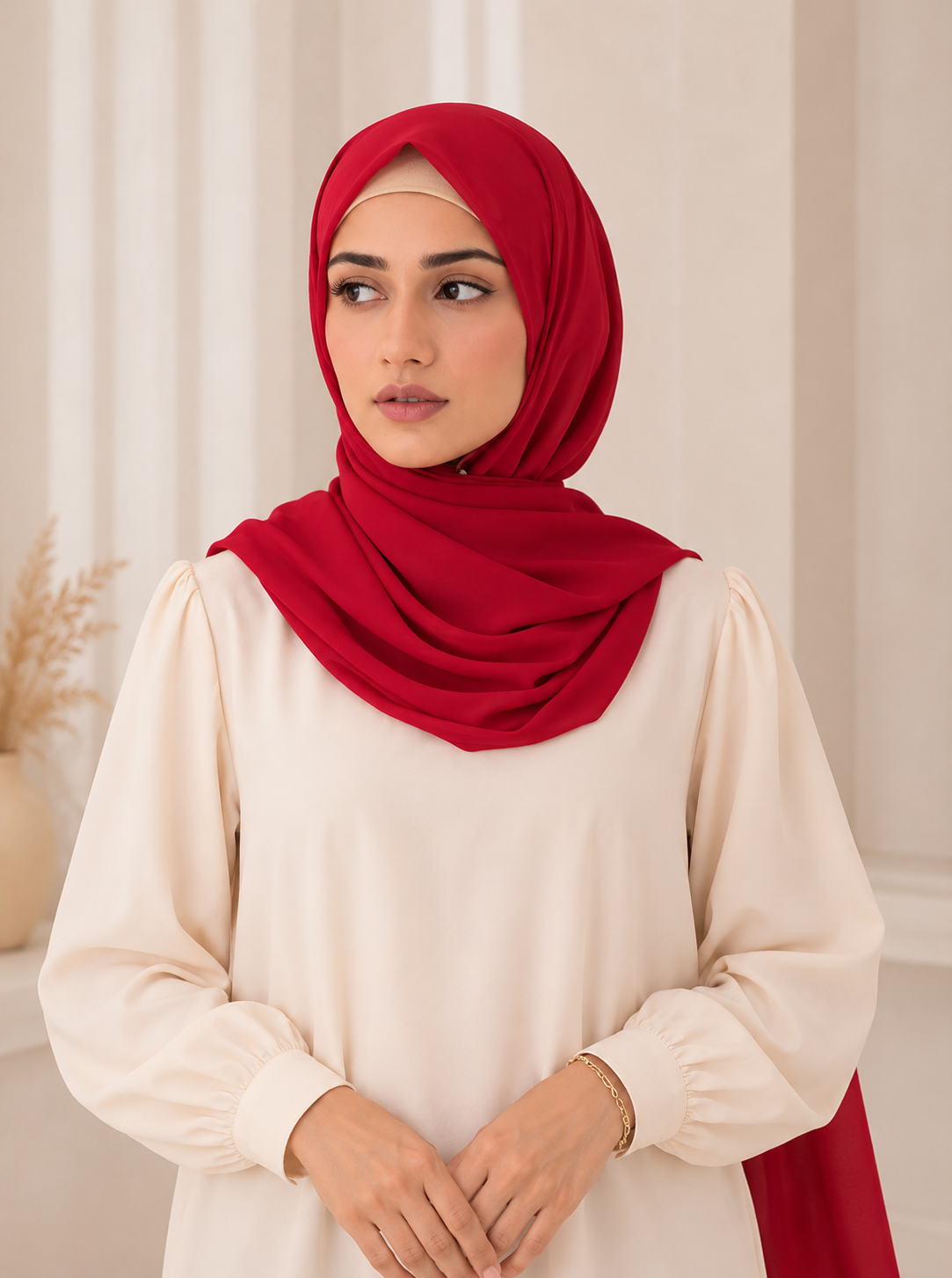 Cherry - CHIFFON GEORGATE HIJAB