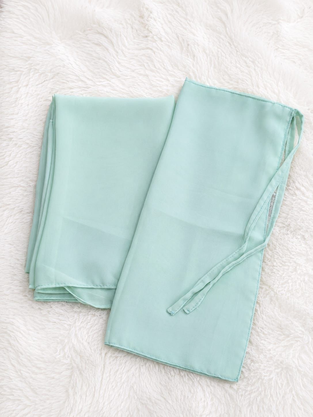 HIJAB NIQAB SET MINT GREEN