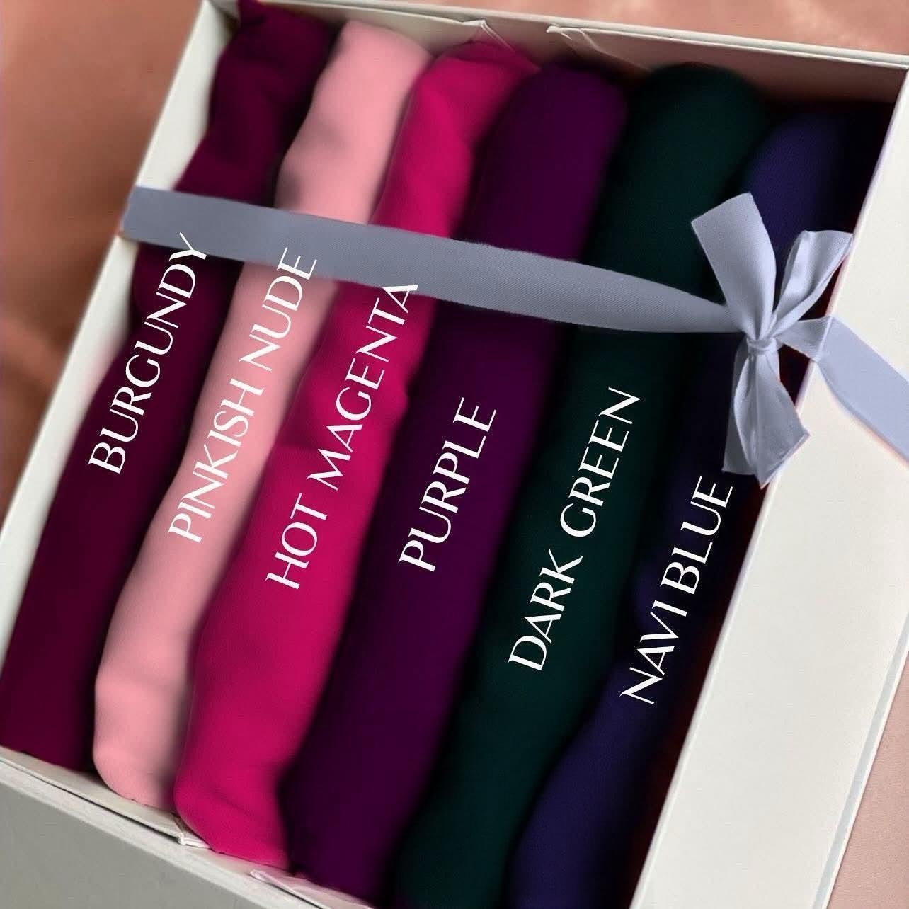 PACK OF 6 GEORGATE HIJABS
