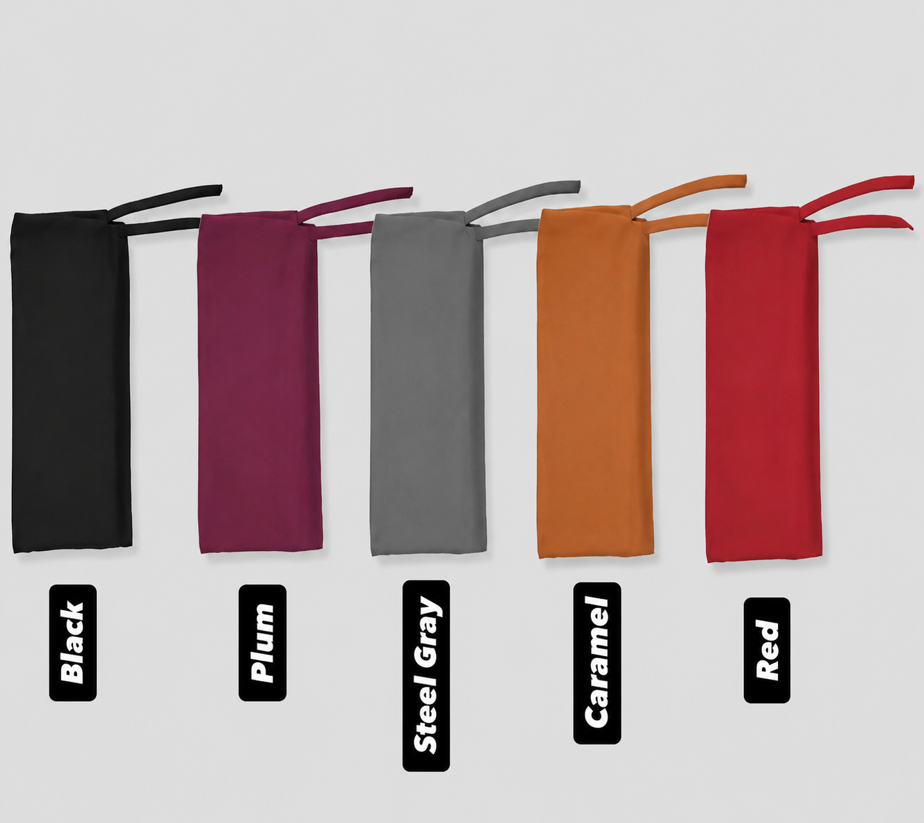 PACK OF 5 HIJABS WITH MATCHING NIQABS