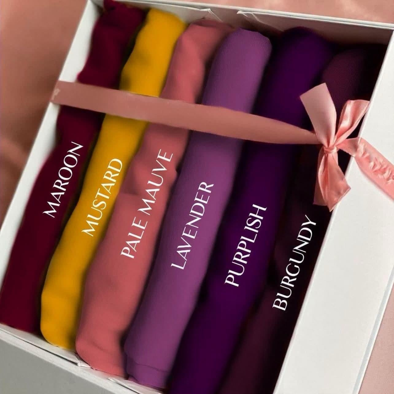 PACK OF 6 GEORGATE HIJABS