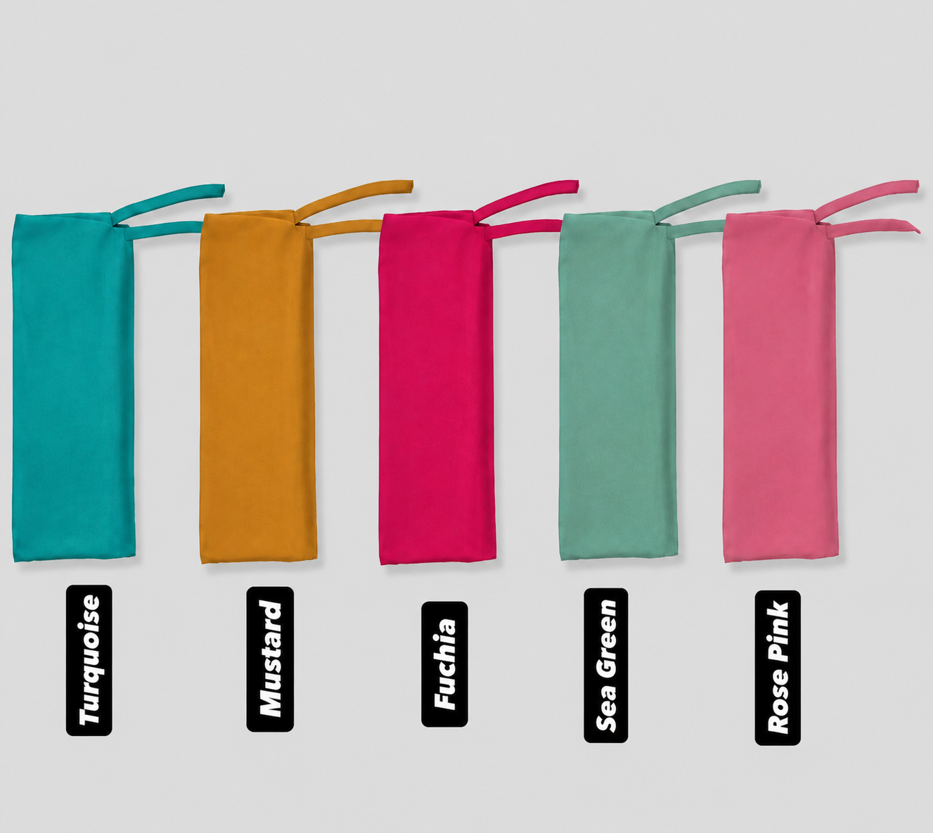 PACK OF 5 HIJABS WITH MATCHING NIQABS